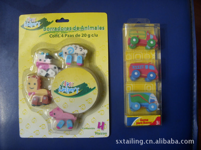 【橡皮擦 供應吸卡3D立體4B水果動物 創(chuàng)意橡皮擦】價格,廠家,圖片,橡皮擦,紹興市太靈文教用品廠-